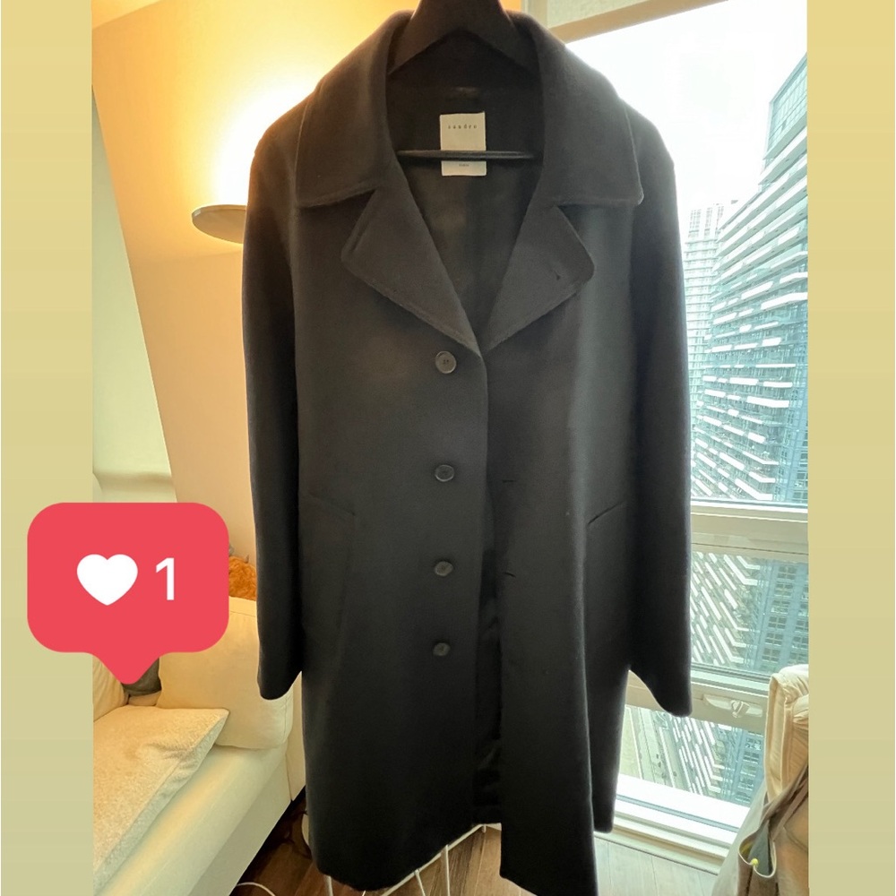 Sandro wool blend Trench Coat - Men